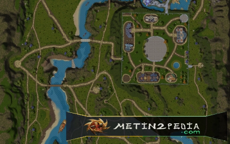 Metin2 Shinsoo (Kırmızı Bayrak) Yeni Harita Map Görünümü